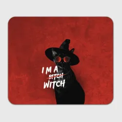 Прямоугольный коврик для мышки I am witch
