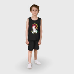 Детская пижама с шортами хлопок Лунная Инари - фото 2