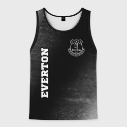 Мужская майка 3D Everton sport на темном фоне вертикально