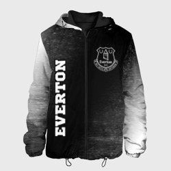 Мужская куртка 3D Everton sport на темном фоне вертикально