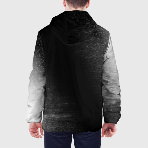 Мужская куртка 3D Everton sport на темном фоне вертикально, цвет 3D печать - фото 5