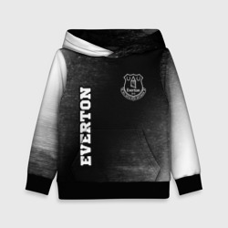 Детская толстовка 3D Everton sport на темном фоне вертикально