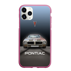 Чехол для iPhone 11 Pro Max матовый Американский масл-кар Pontiac