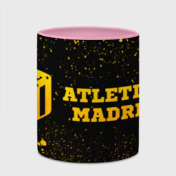 Кружка с полной запечаткой Atletico Madrid - gold gradient по-горизонтали - фото 2