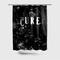 Штора 3D для ванной The Cure black ice