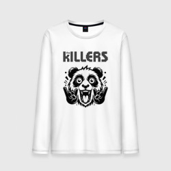 Мужской лонгслив хлопок The Killers - rock panda