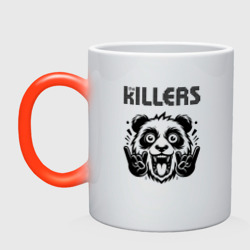 Кружка хамелеон The Killers - rock panda