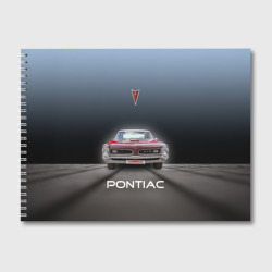 Альбом для рисования Американский масл-кар Pontiac GTO
