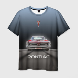 Мужская футболка 3D Американский масл-кар Pontiac GTO