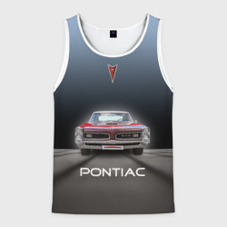 Мужская майка 3D Американский масл-кар Pontiac GTO