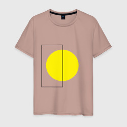 Мужская футболка хлопок Солнце в окне
