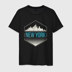 Мой Нью-Йорк – Мужская футболка хлопок с принтом купить со скидкой в -20%