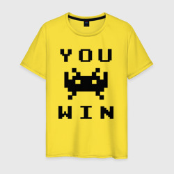 You win – Мужская футболка хлопок с принтом купить со скидкой в -20%
