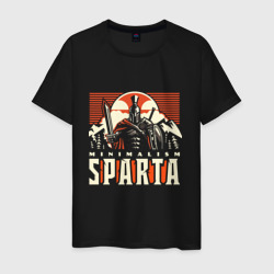 Sparta – Мужская футболка хлопок с принтом купить со скидкой в -20%