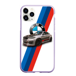 Чехол для iPhone 11 Pro матовый Немецкий кроссовер BMW X6 M