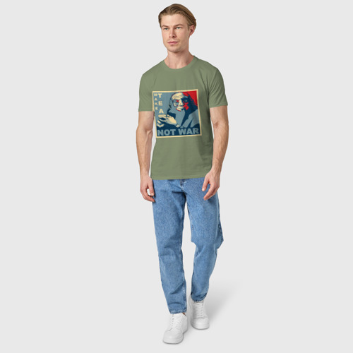 Мужская футболка хлопок Аватар Легенда об Аанге  Айро, цвет авокадо - фото 5