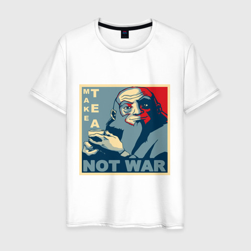 Мужская футболка из хлопка с принтом Аватар Легенда об Аанге  Айро, вид спереди №1