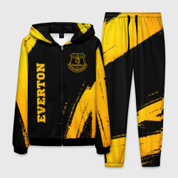 Мужской костюм 3D Everton - gold gradient вертикально