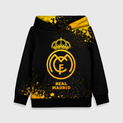 Детская толстовка 3D Real Madrid - gold gradient