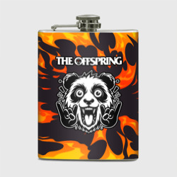 Фляга The Offspring рок панда и огонь
