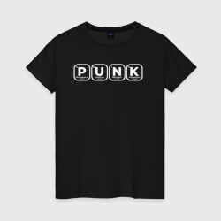 Женская футболка хлопок Панк химия