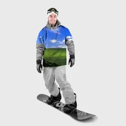 Накидка на куртку 3D Знакомый пейзаж безмятежности