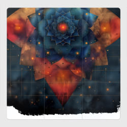 Лотос звезда – Магнитный плакат 3Х3 с принтом купить