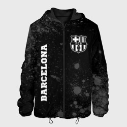 Мужская куртка 3D Barcelona sport на темном фоне вертикально