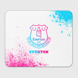 Прямоугольный коврик для мышки Everton neon gradient style
