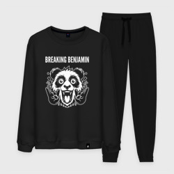 Мужской костюм хлопок Breaking Benjamin rock panda