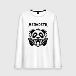 Мужской лонгслив хлопок Megadeth - rock panda