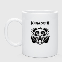 Кружка керамическая Megadeth - rock panda