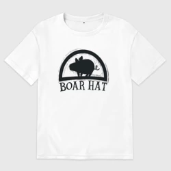 Женская футболка хлопок Oversize Семь смертных грехов Хоук