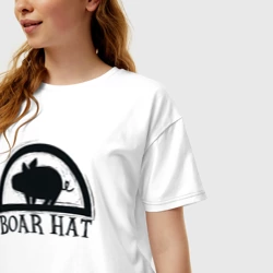 Женская футболка хлопок Oversize Семь смертных грехов Хоук - фото 2