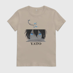 Женская футболка хлопок Бездомный бог Ято