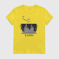 Женская футболка хлопок Бездомный бог Ято