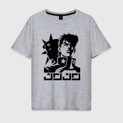 JoJo Bizarre Adventure - ai art – Мужская футболка хлопок Oversize с принтом купить со скидкой в -16%