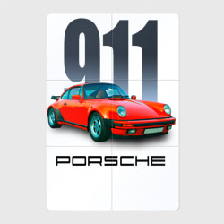 Магнитный плакат 2Х3 Porsche 911 спортивный немецкий автомобиль