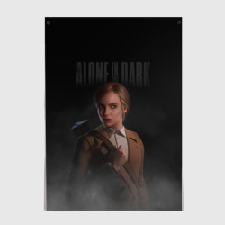 Постер Alone in the dark - Emily Hartwood