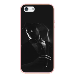 Чехол для iPhone 5/5S матовый Alone in the dark - Edward Carnby