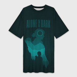 Платье-футболка 3D Alone in the dark - Emily