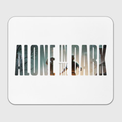 Прямоугольный коврик для мышки Logo alone in the dark