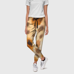 Шкура леопарда паттерн – Женские брюки 3D с принтом купить