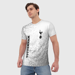 Мужская футболка 3D Tottenham sport на светлом фоне вертикально - фото 2