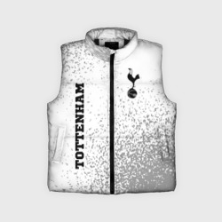 Детский жилет утепленный 3D Tottenham sport на светлом фоне вертикально