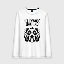 Мужской лонгслив хлопок Hollywood Undead - rock panda