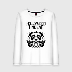 Женский лонгслив хлопок Hollywood Undead - rock panda