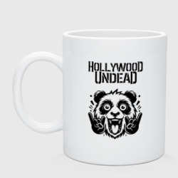 Кружка керамическая Hollywood Undead - rock panda