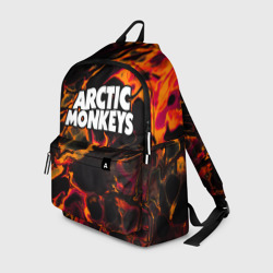 Рюкзак 3D Arctic Monkeys red lava