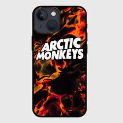 Чехол для iPhone 13 mini Arctic Monkeys red lava